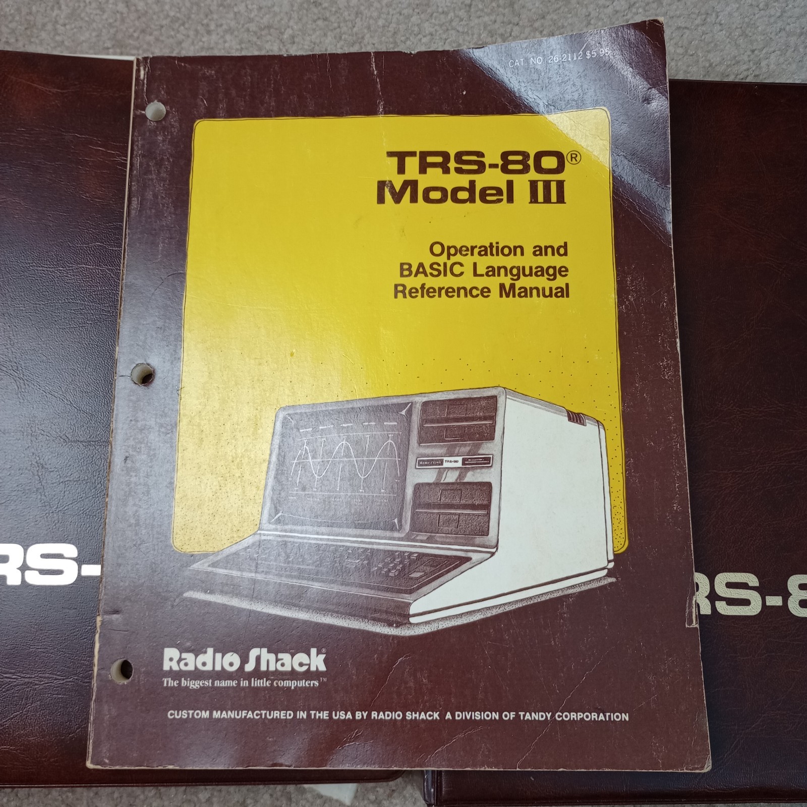 TRS-80 Software Library Lot Accounts Payable Editor Assembler Manual READ!!!