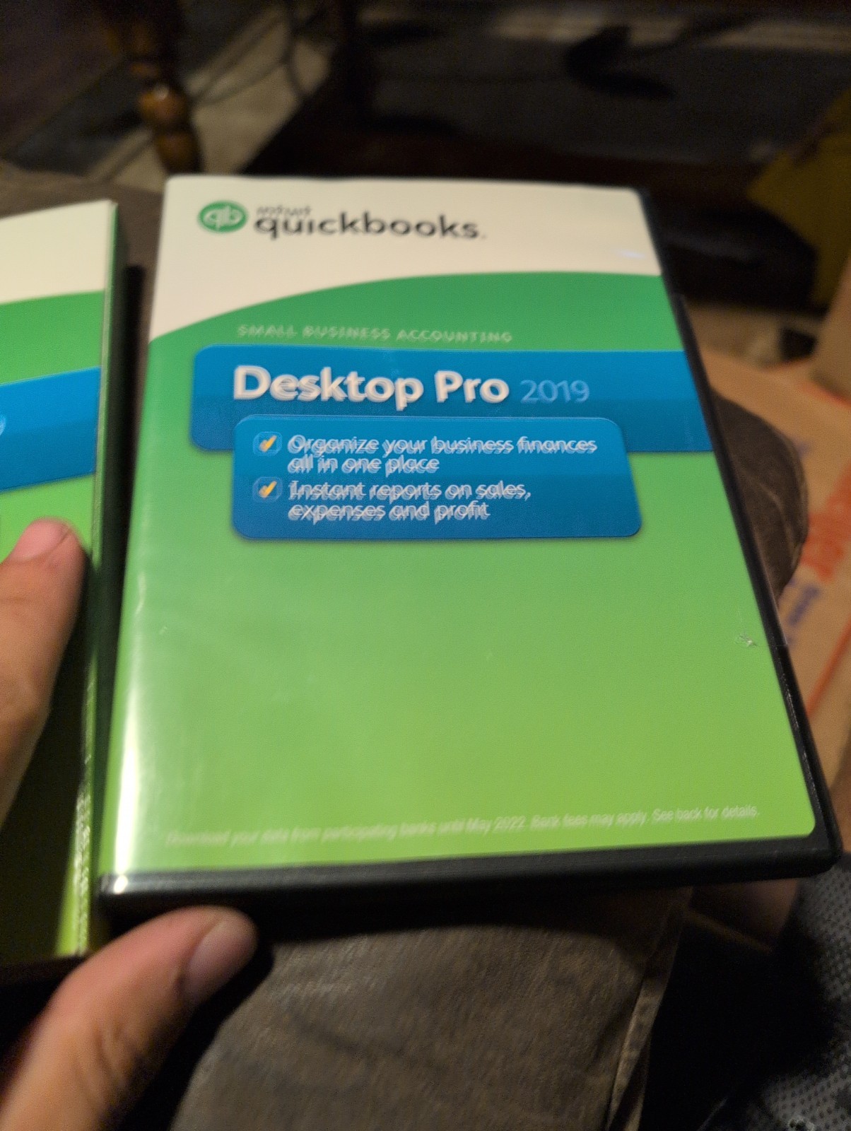 Intuit QuickBooks Desktop Pro 2019 Software (1 User)