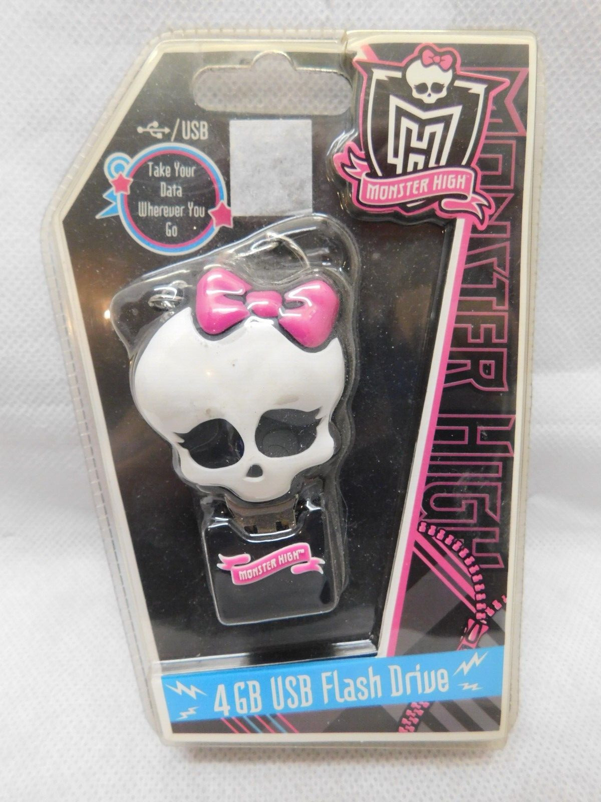Monster High 4GB USB Flash Drive Compatible with Mac and PC