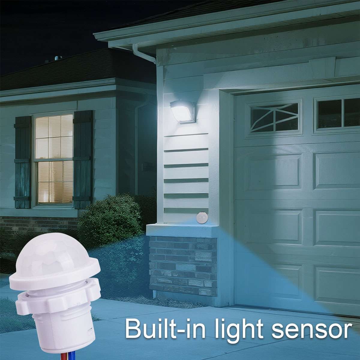 5X PIR Infrared Motion Sensor Detector 110V Smart Switch Light Lamp Switch Auto