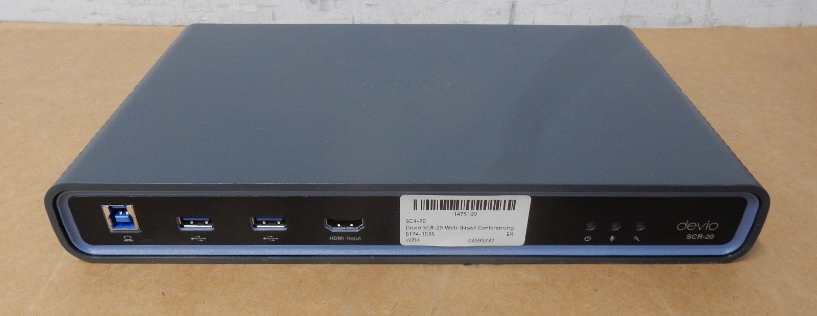 BIAMP Devio SCR-20 Web-Based Conferencing Hub - No AC Adapter