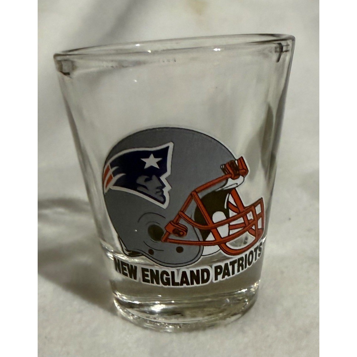 New England patriots football shot glass barware