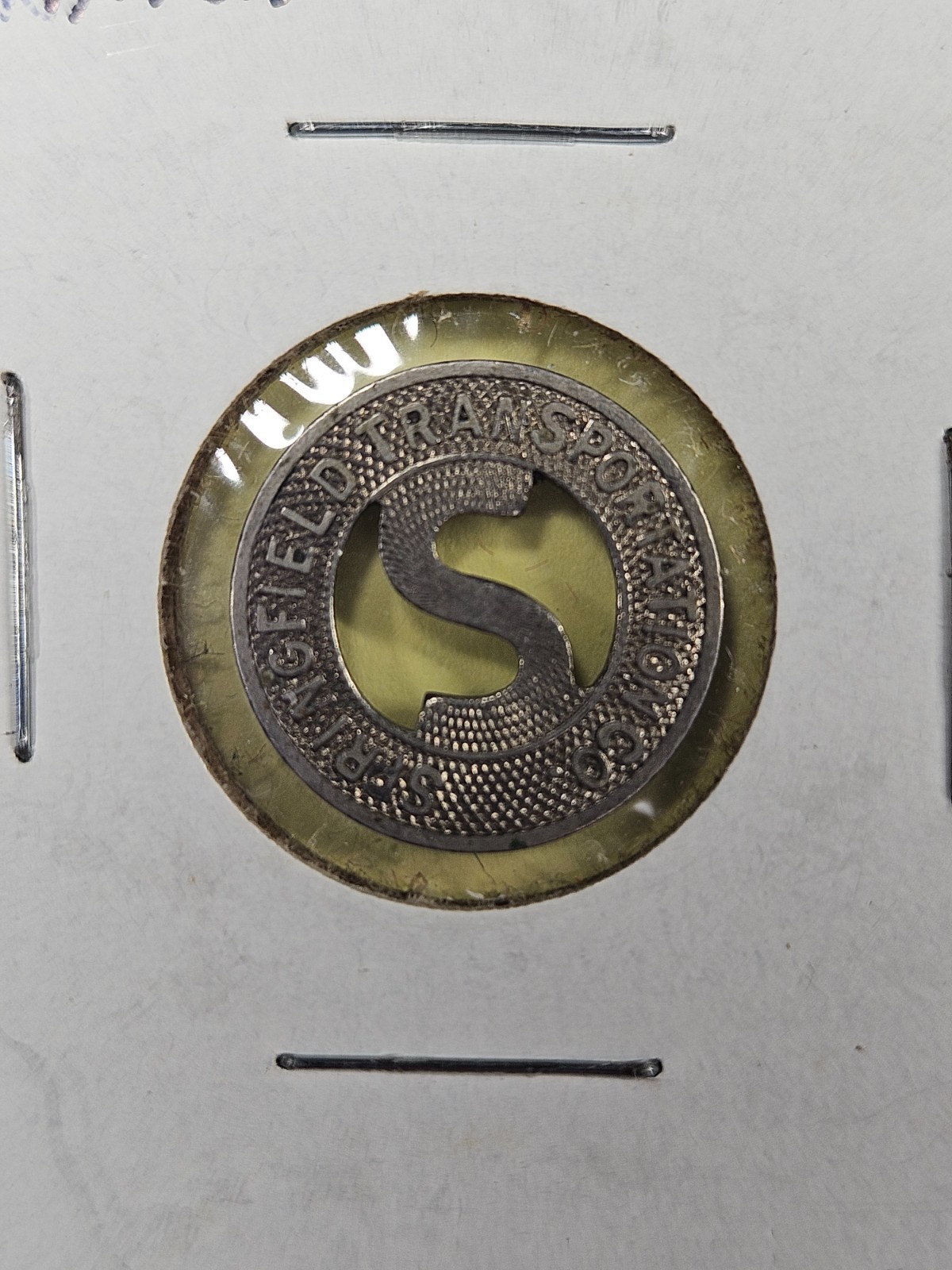 COINS - TRANSPORTATION TOKEN - SPRINGFIELD TRANSPORTATION CO. - SPRINGFIELD, IL
