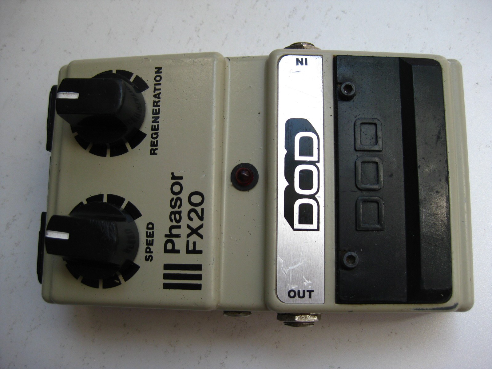 Vintage 80's DOD FX20 Phasor Guitar Phaser Effect Pedal USA