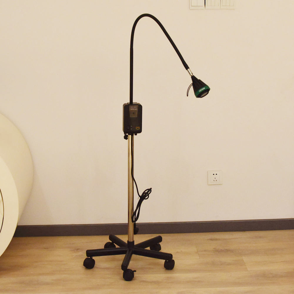 Dental Medical Mobile Halogen Examination Light  Floor-standing Mobile Exam Lamp