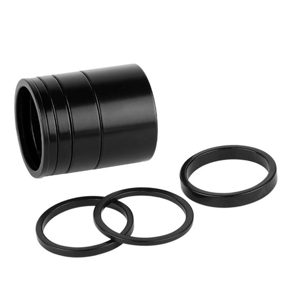 CNC Machined Aluminum Bike Headset Spacers 28 6mm with 5 Adjustable Heights