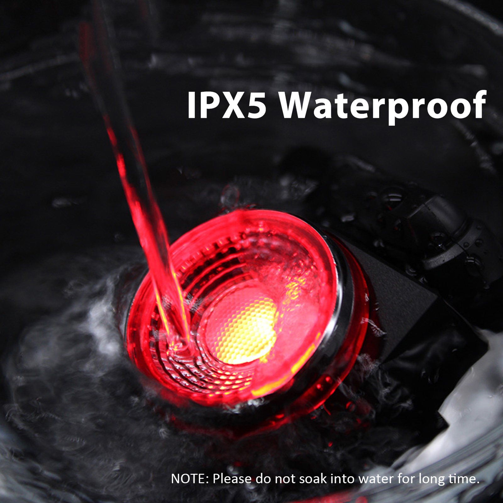 ANTUSI Waterproof Smart Bicycle Taillight Wireless Remote Control Light U6P8