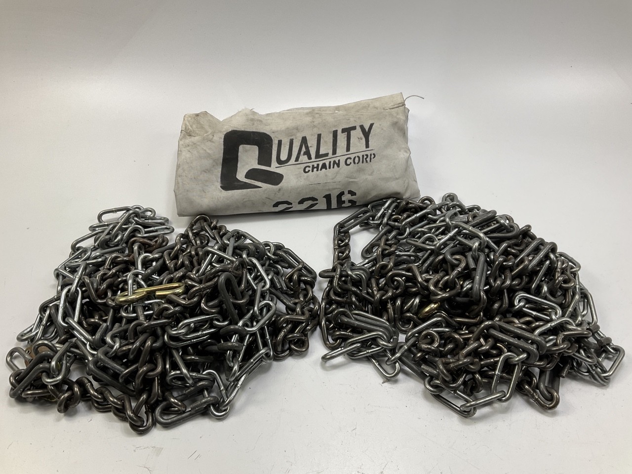 Quality Chain 2216 Tire Snow Chain PAIR 215/70-16, 235/65-16, 225/75-15