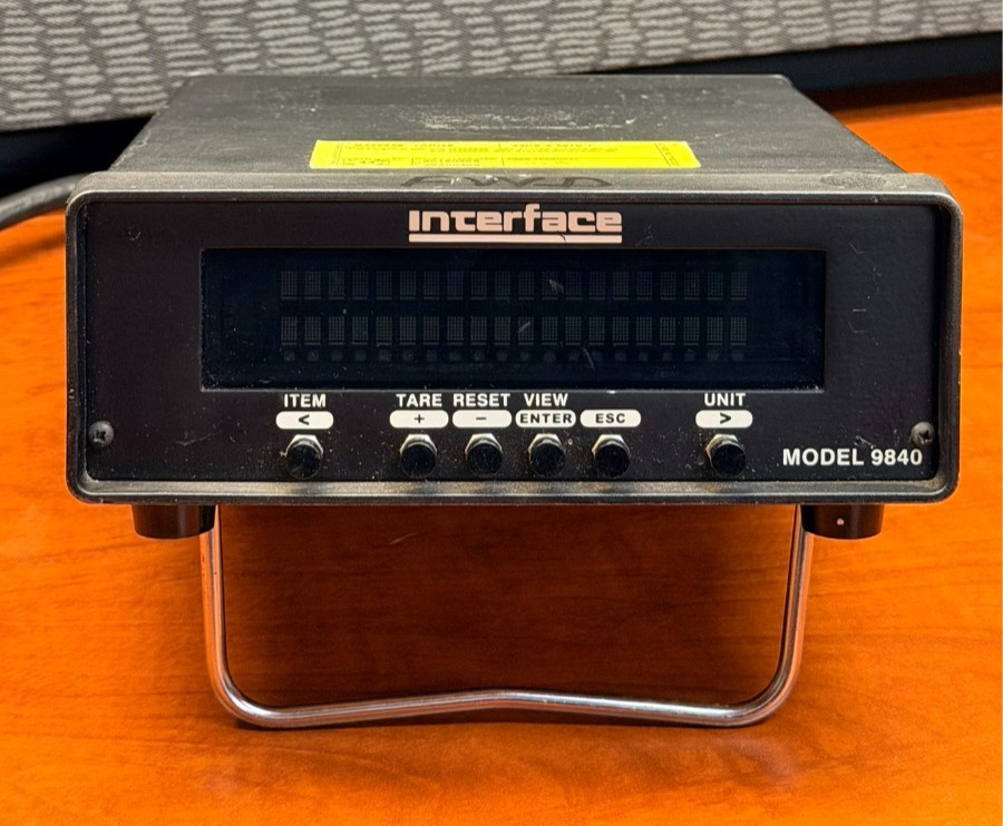 Interface 9840 Calibration Grade Multi Channel Load Cell Indicator
