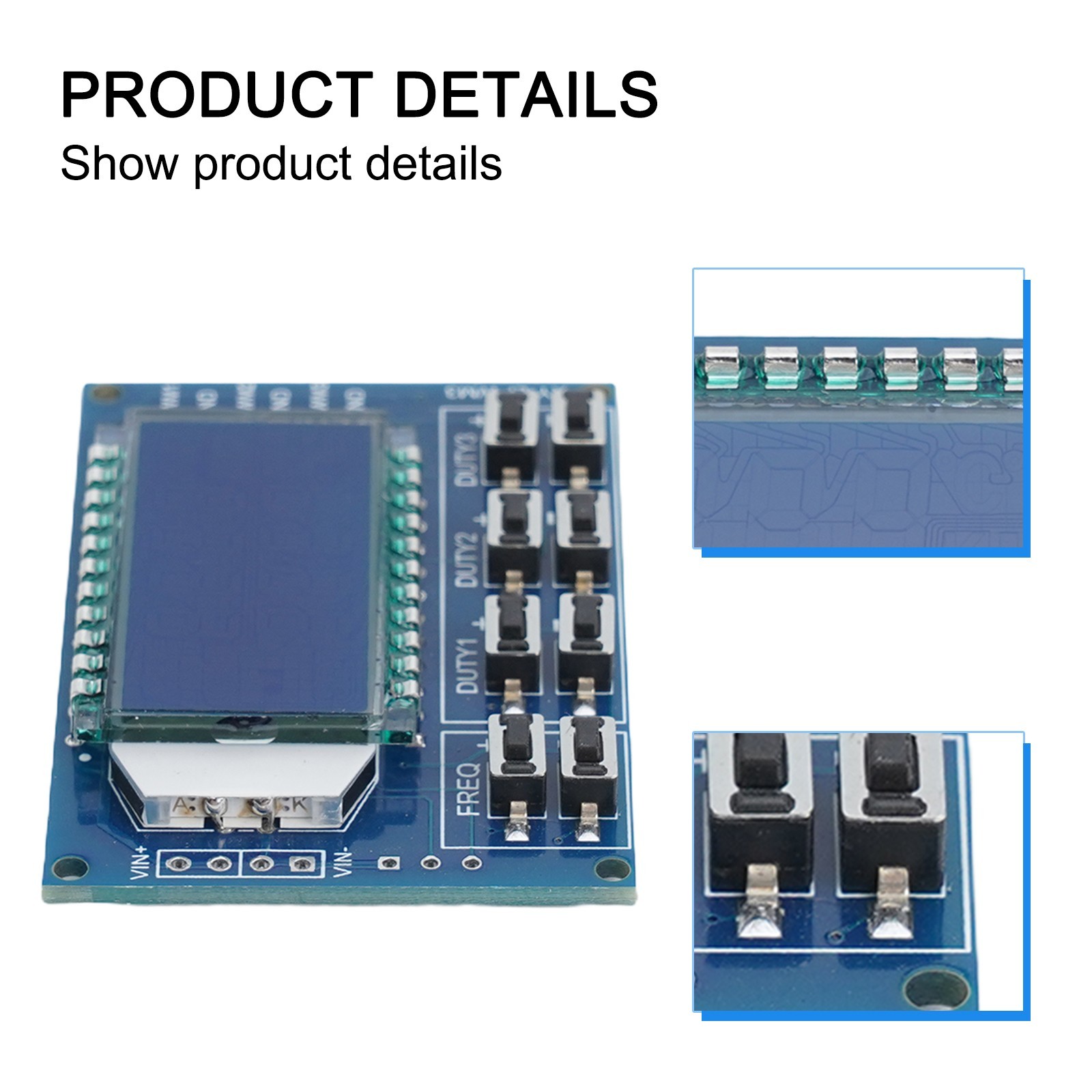 Adjustable Rectangular Wave Signal Generator with Serial Communication