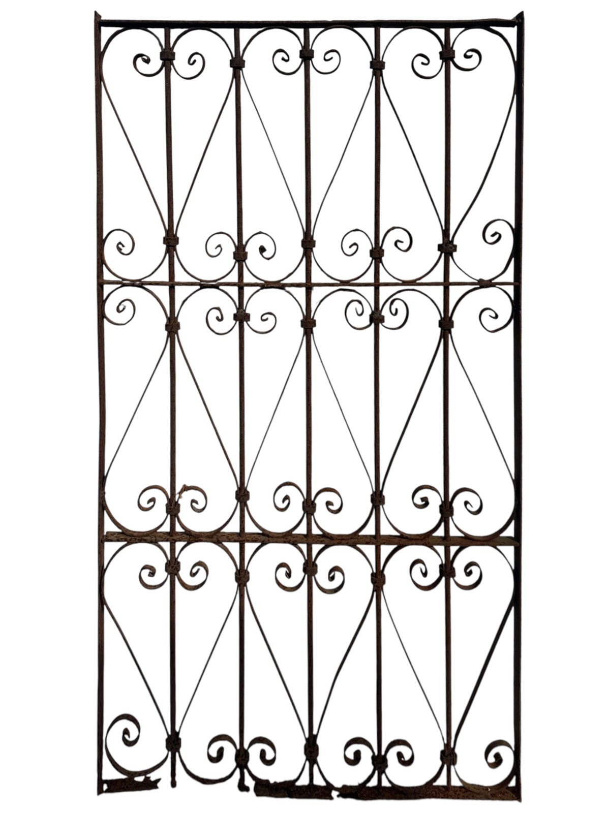 Antique Wrought Iron 53" Tall Gate GA20661