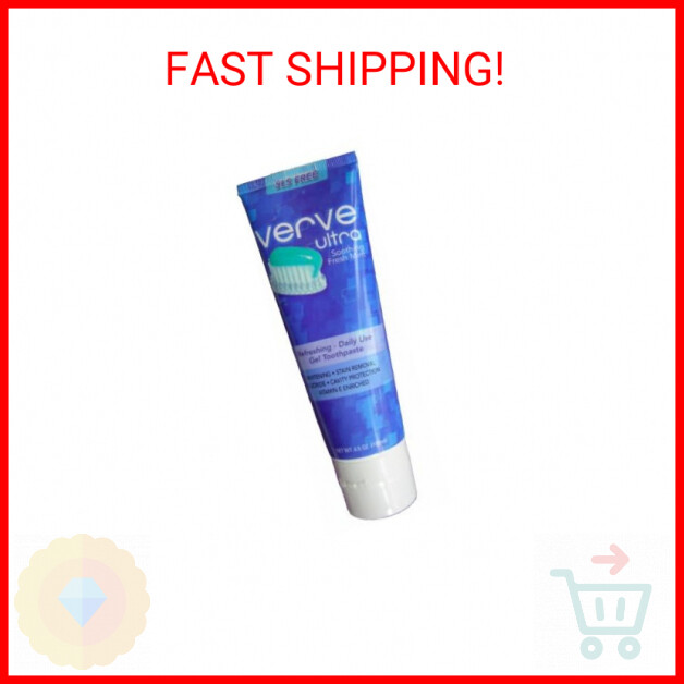 Verve Ultra SLS-Free Toothpaste with Fluoride, 4.5 oz.