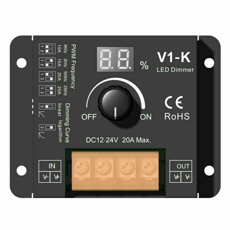 LED Dimmer 3key 11key remote Controller DC12V for Single Color led strip light
