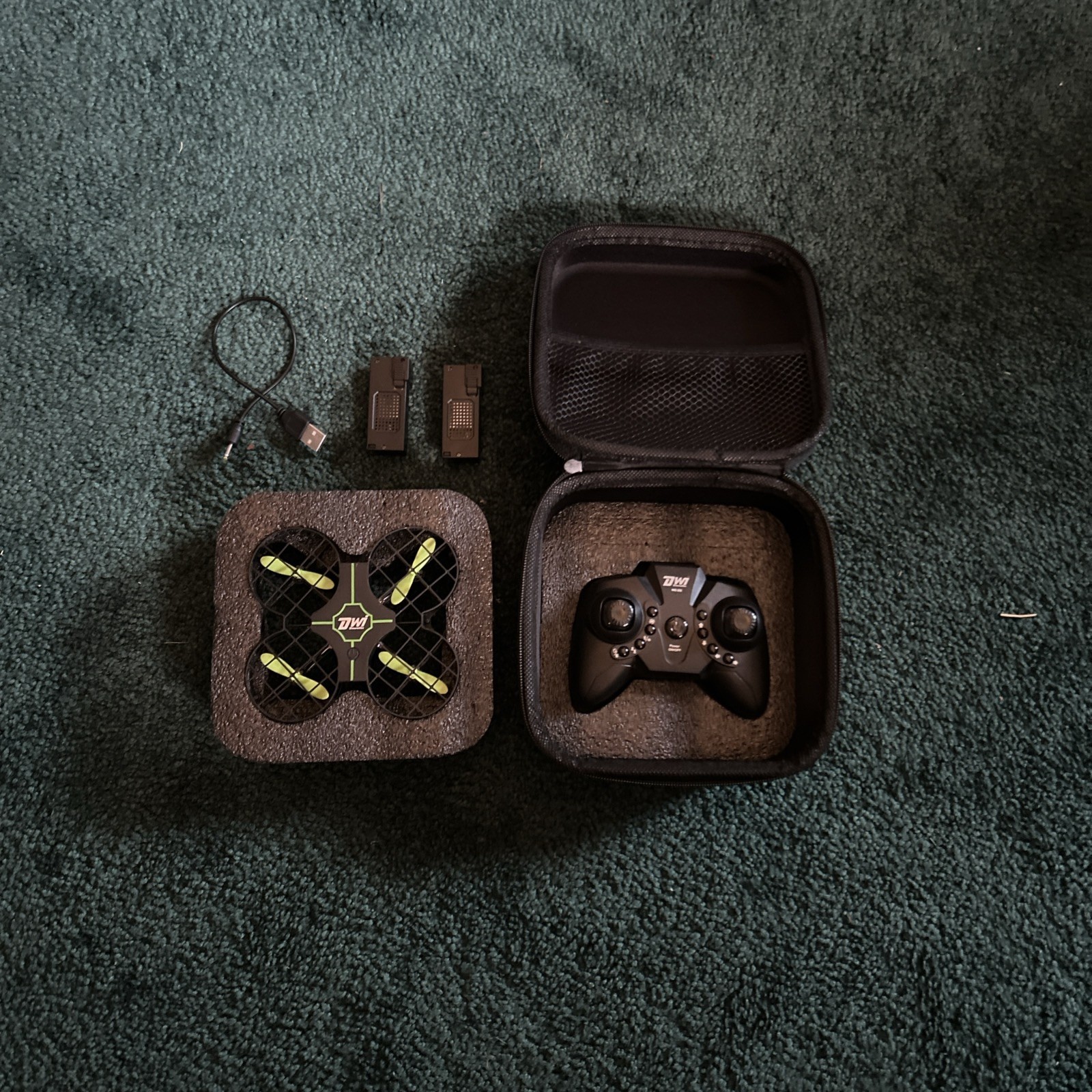 Mini Quadcopter Drone With LED Lights