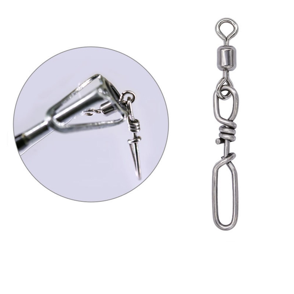 Snap Swivels Fishing Swivels Diving For Lure Fishing Pole Line Connecting