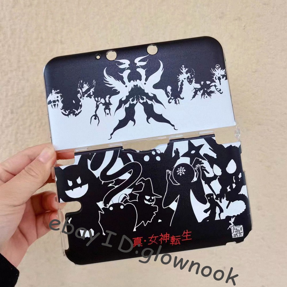 Hot Anime Shin Megami Tensei Black White Demon Case For Nintendo 3DS XL/LL Cover