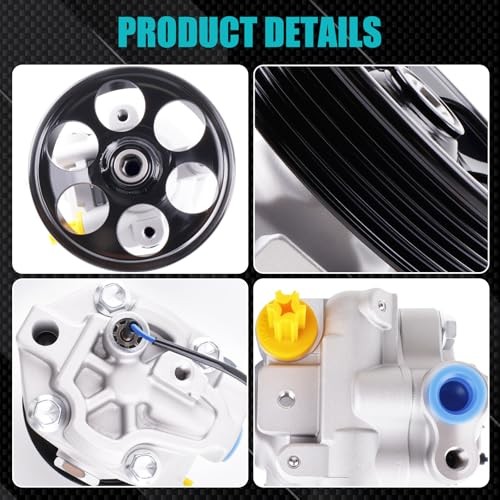 21-331 Power Steering Pump with Pulley Compatible with, 2009-2010 Forester