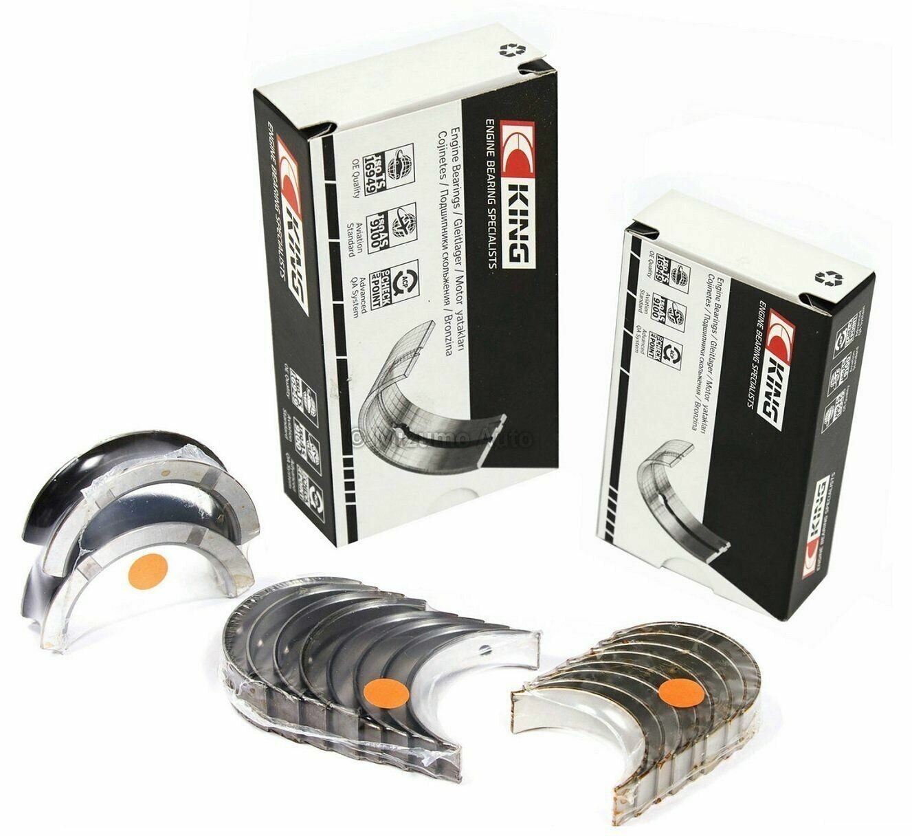 King CR807SI MB557SI Main & Rod Bearings Set for Chevy 305 350 5.0 5.7
