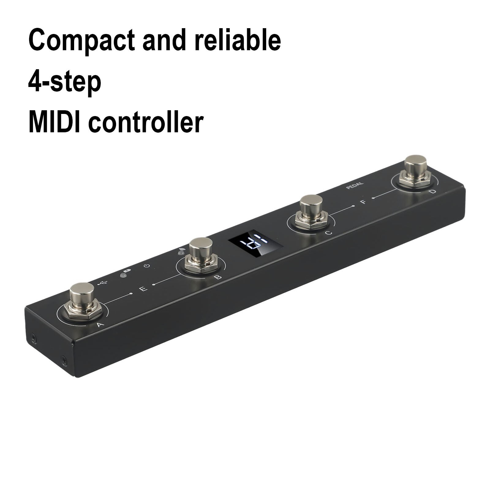 MVAVE Chocolate For MIDI Footswitch Controller Extended Battery Life Easy New