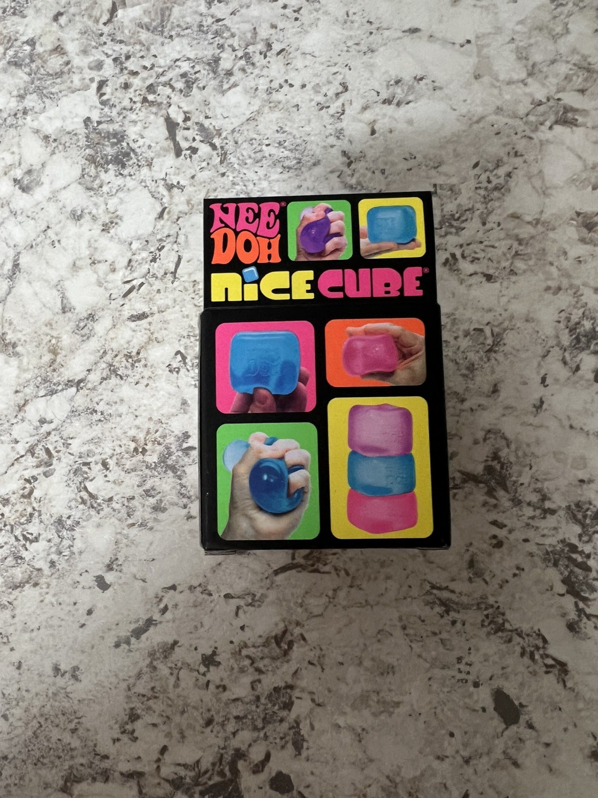 Pink Nee Doh Nice Cube