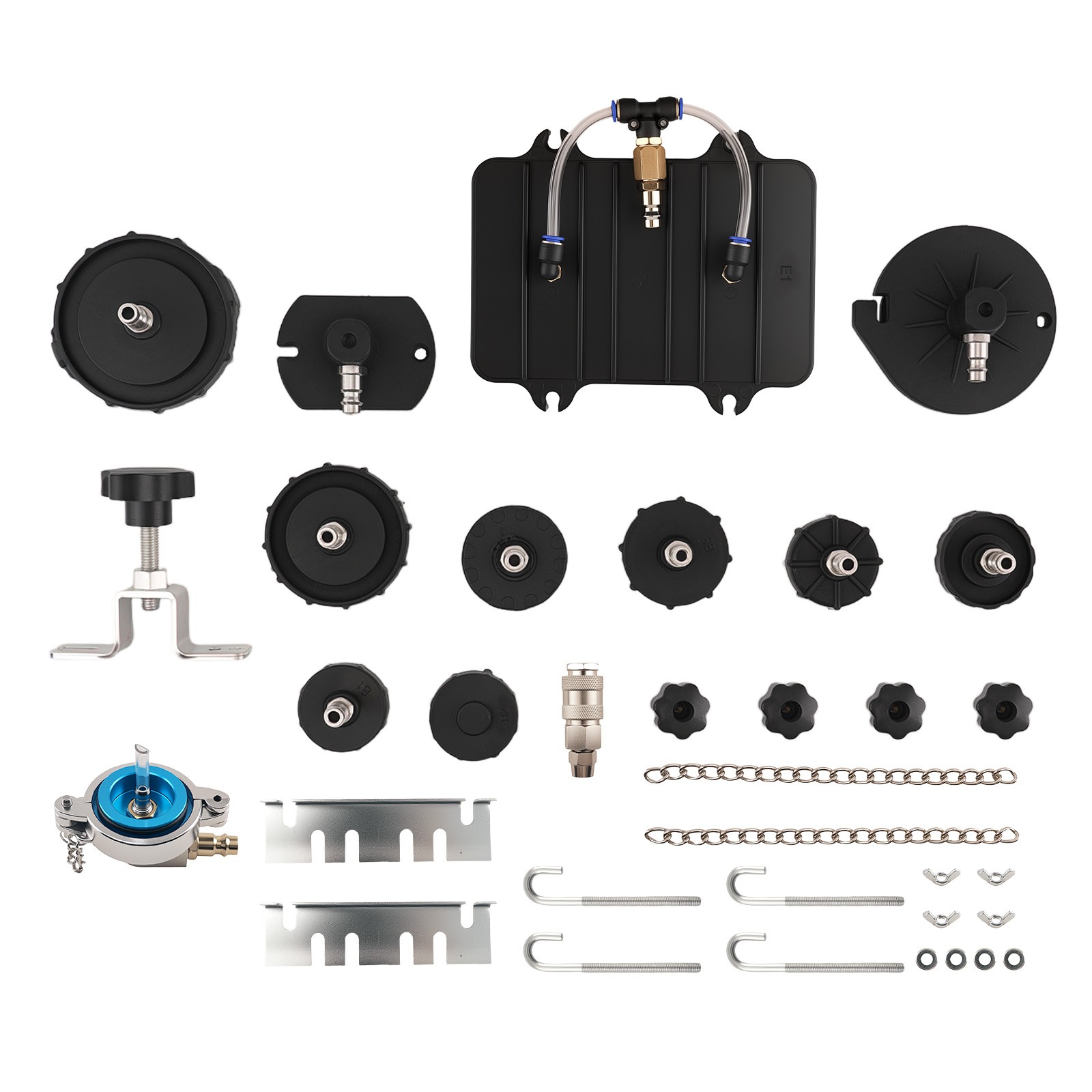12pcs Brake Bleeder Adapter Kit for Master Cylinder Fluid Extractor Flush Change