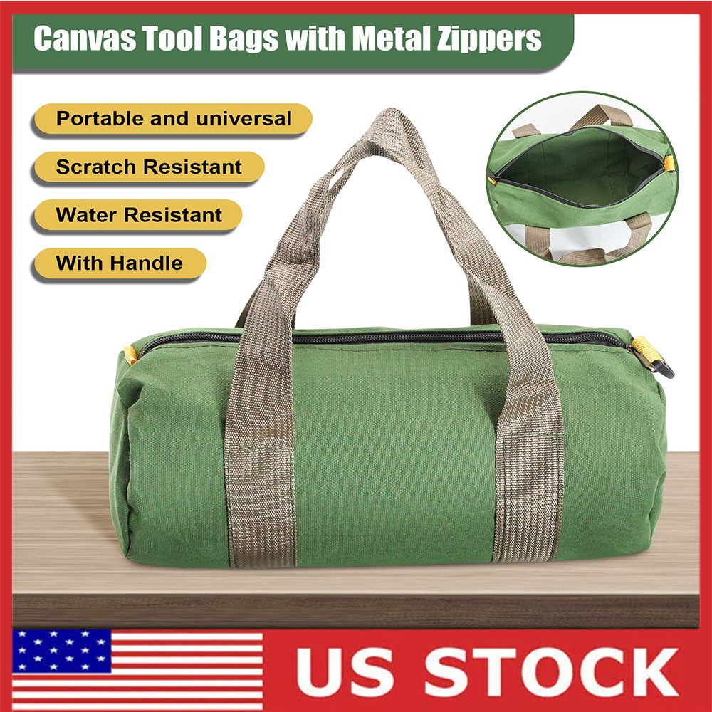 USHeavy Duty Tool Bag with Zipper Muti-Purpose Storage Large Capacity Waterproof