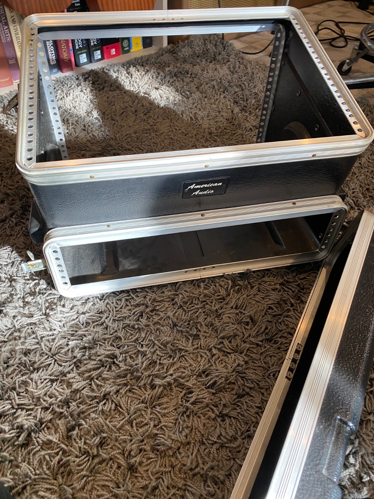 american audio rack mount DJ mixer case