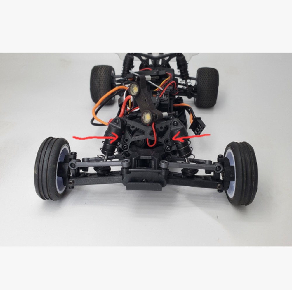 Headlight & Tail Light Modified Parts For LOSI 1/24 Micro-B 2WD BUGGY RC Car