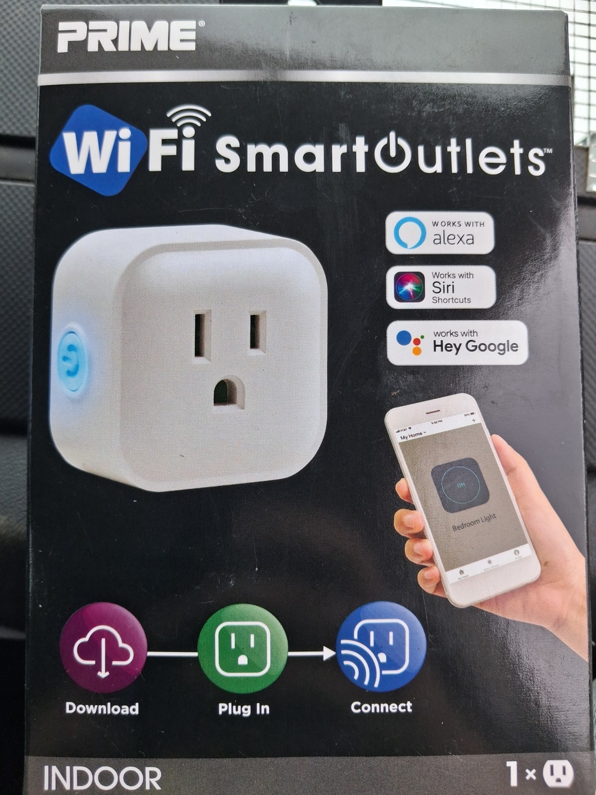 Prime Wire and Cable RCWFII11 Indoor Wi-Fi Smart Outlets (BRAND NEW SEALED)