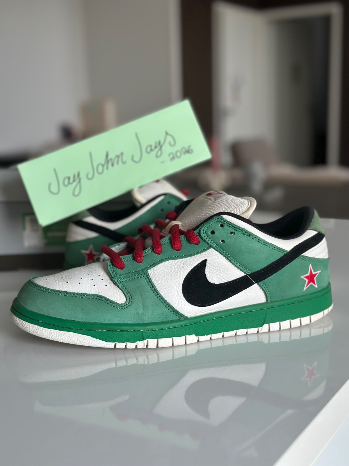 Nike Sb Dunk Low "Heineken" us.12