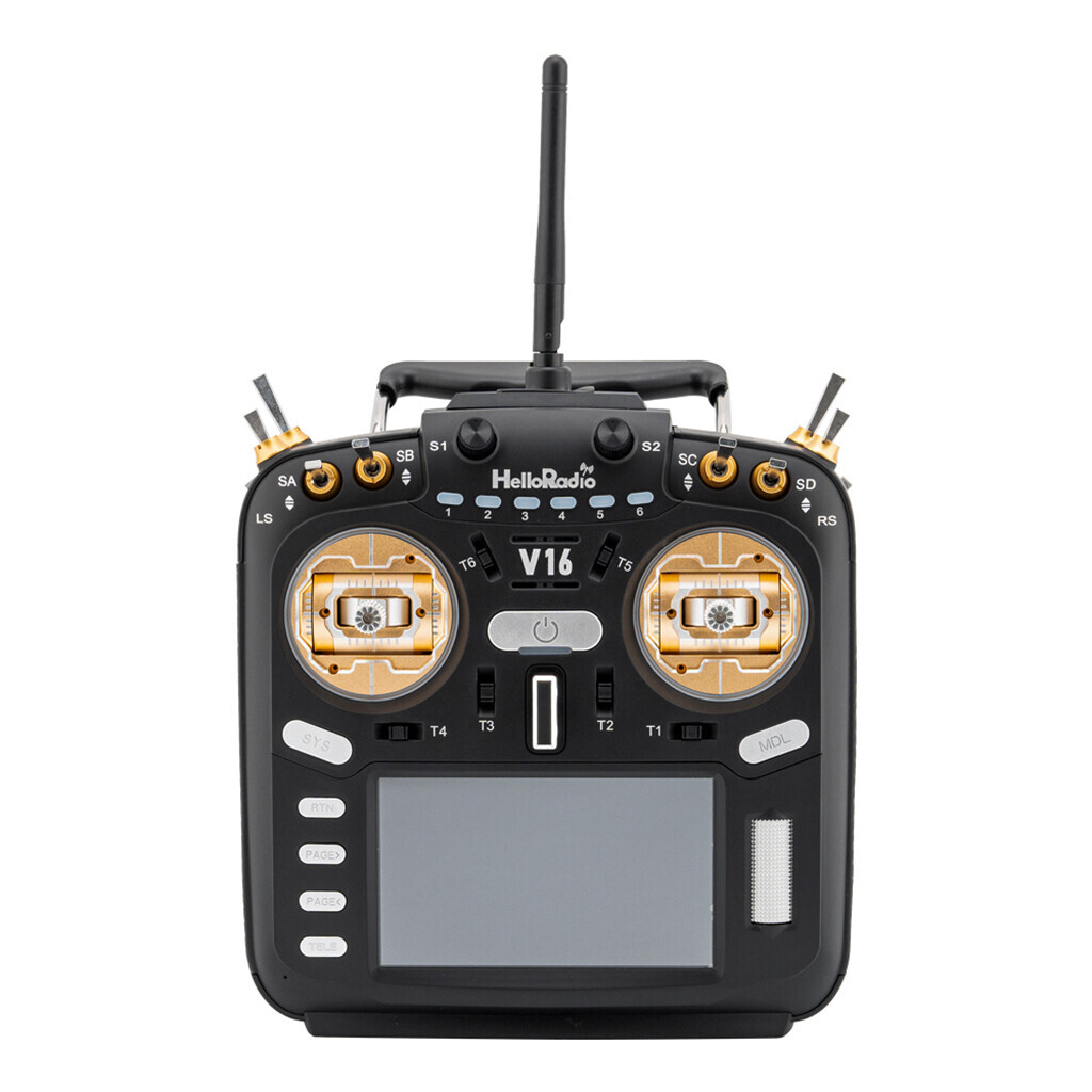 HelloRadio V16 MAX ELRS Multi Protocol Transmitter Remote Control EDGETX OPENTX