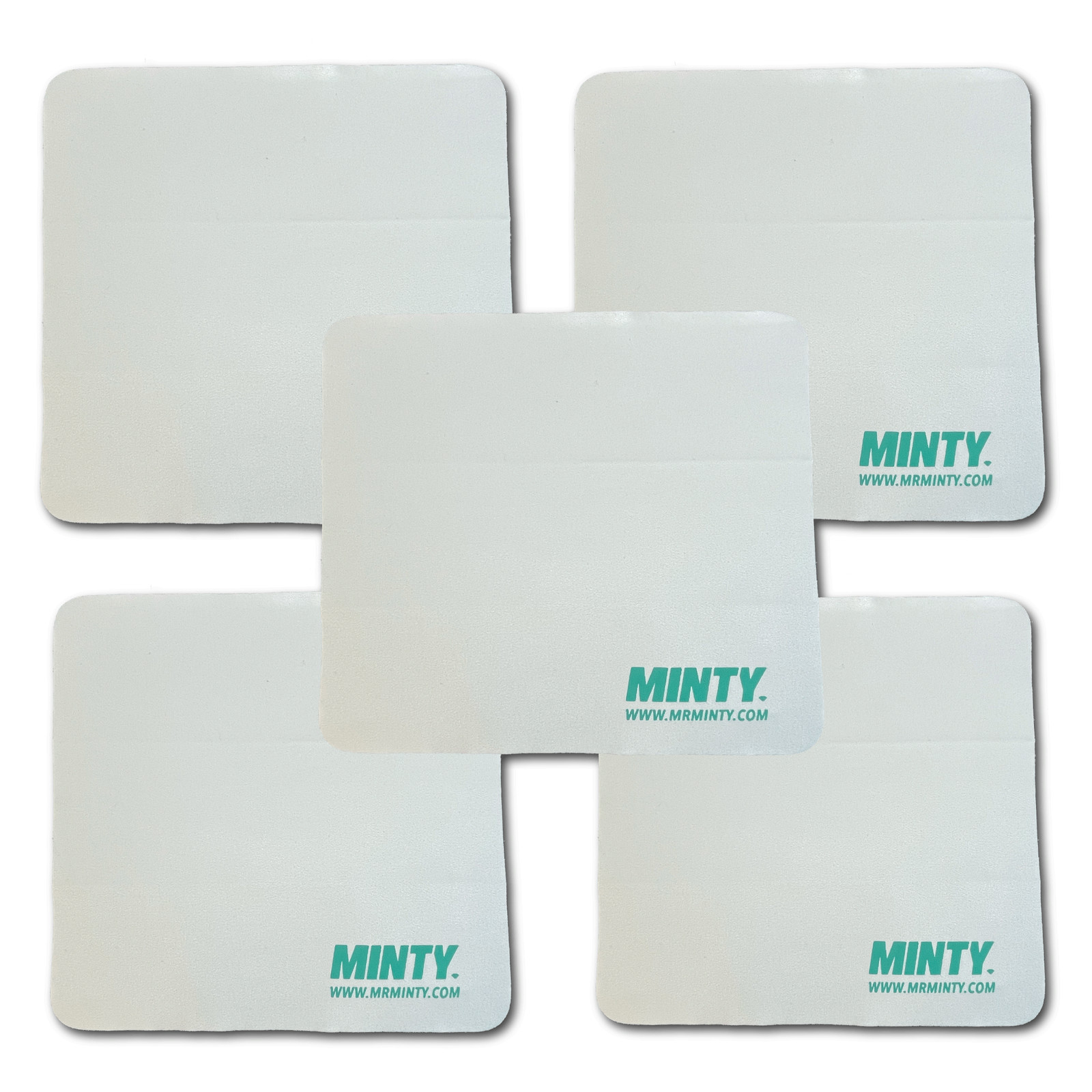 Mr. Minty Microfiber Card Cleaning Cloths – 20-Pack