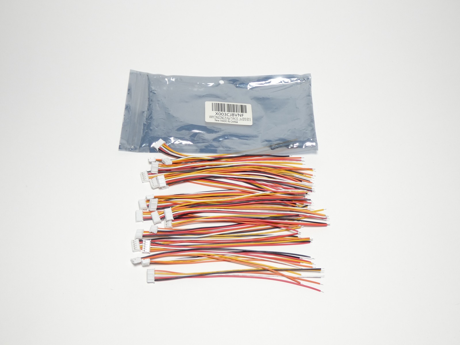 *Lot of 23* Wmycongcong T-PH 2.0mm Female Connector Cable 5-Pin E010 E013 - N...
