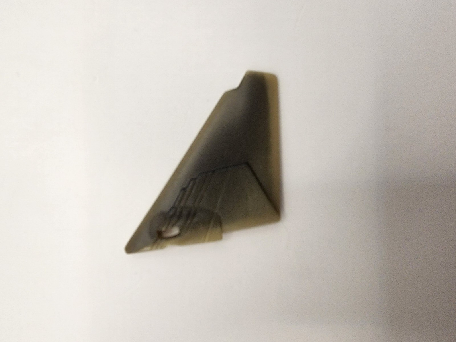 Transformers 2007 Movie Starscream left vertical fin wing part only