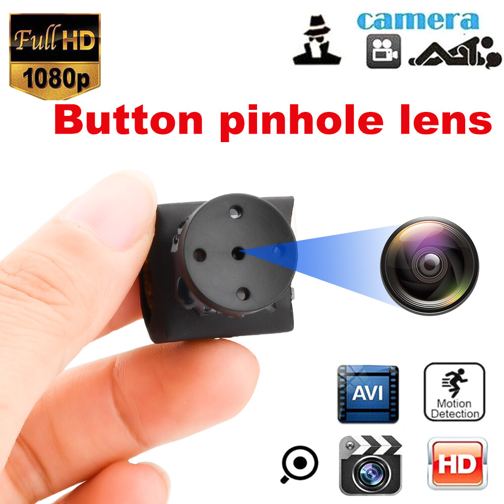 1080P Small Button Camera Built-in Battery Micro Mini DIY Body Video Recorder