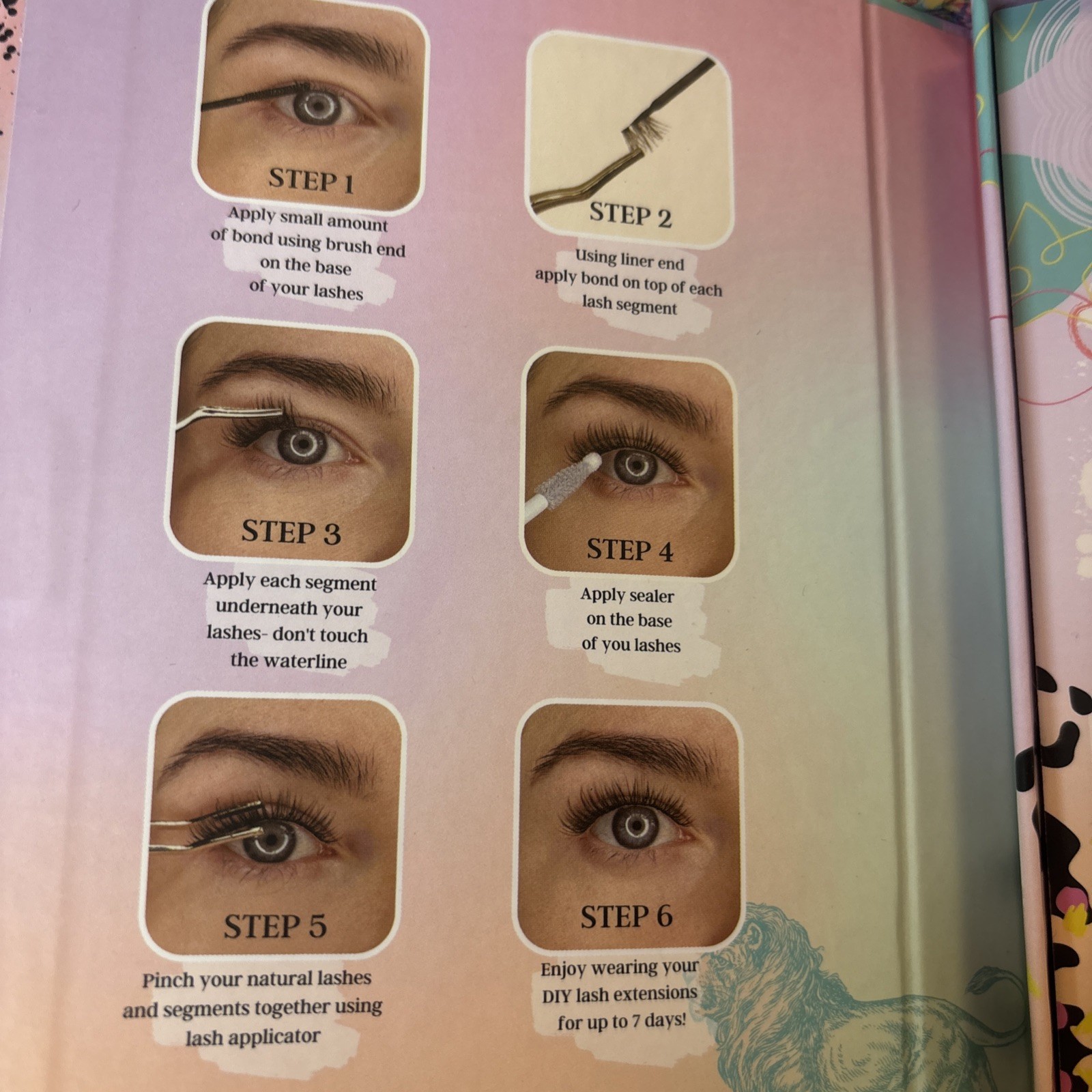 LashMi Eyelash Extension Kit Individual Lashes Starter Professional
