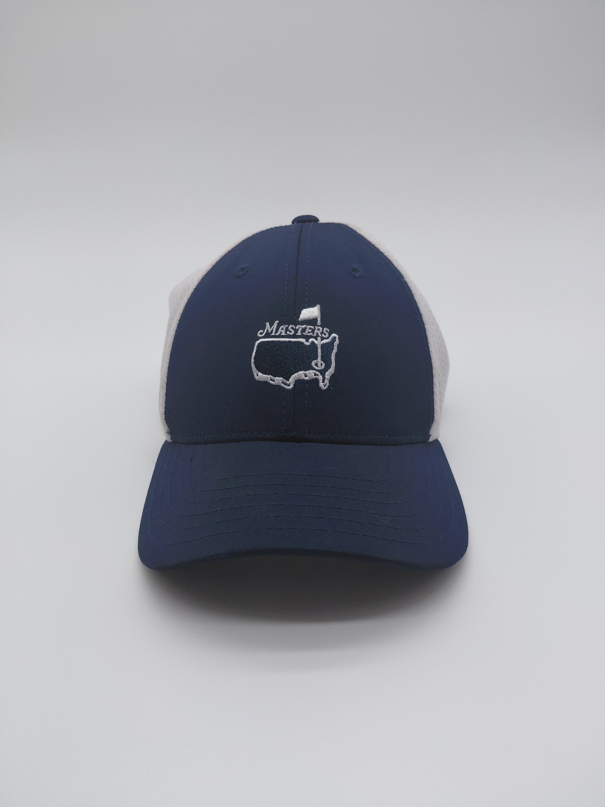American Needle Men’s Masters Hat Navy Blue Cotton Golf Hook & Latch Adjustable