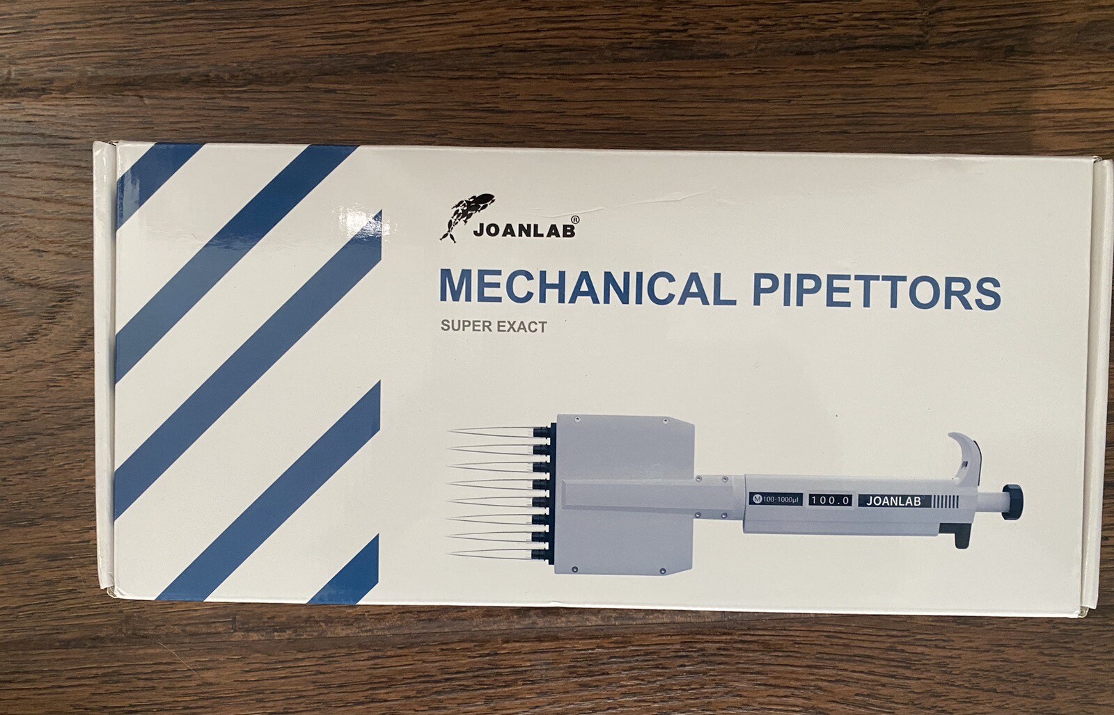New Joanlab Mechanical 8 channel Pipettor 5-50ul (Free Ship)