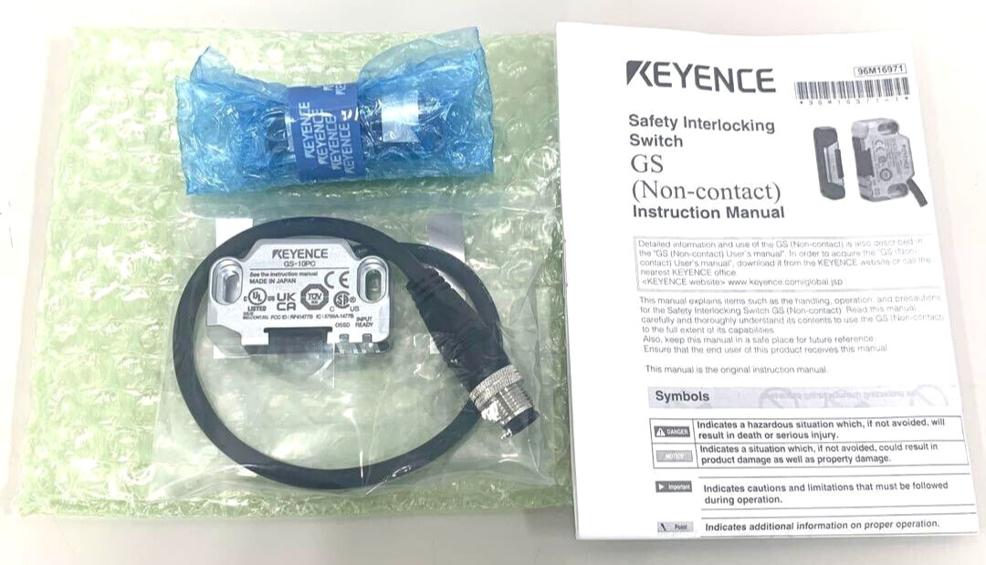 Keyence GS-10PC Safety Interlock Switch Sensor Used JP
