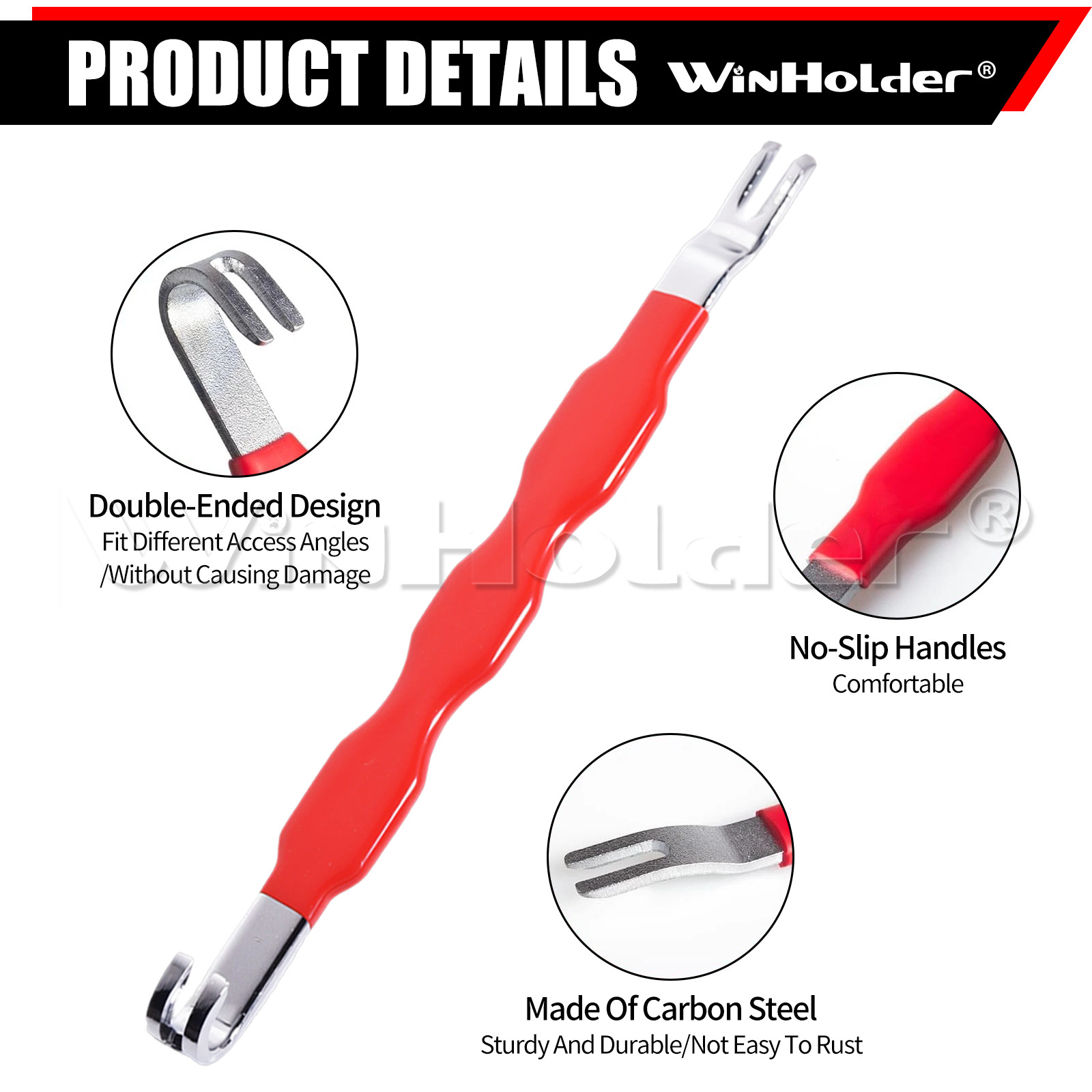 4pc Electrical Disconnect Pliers 60° Automotive Electrical Connector Separator