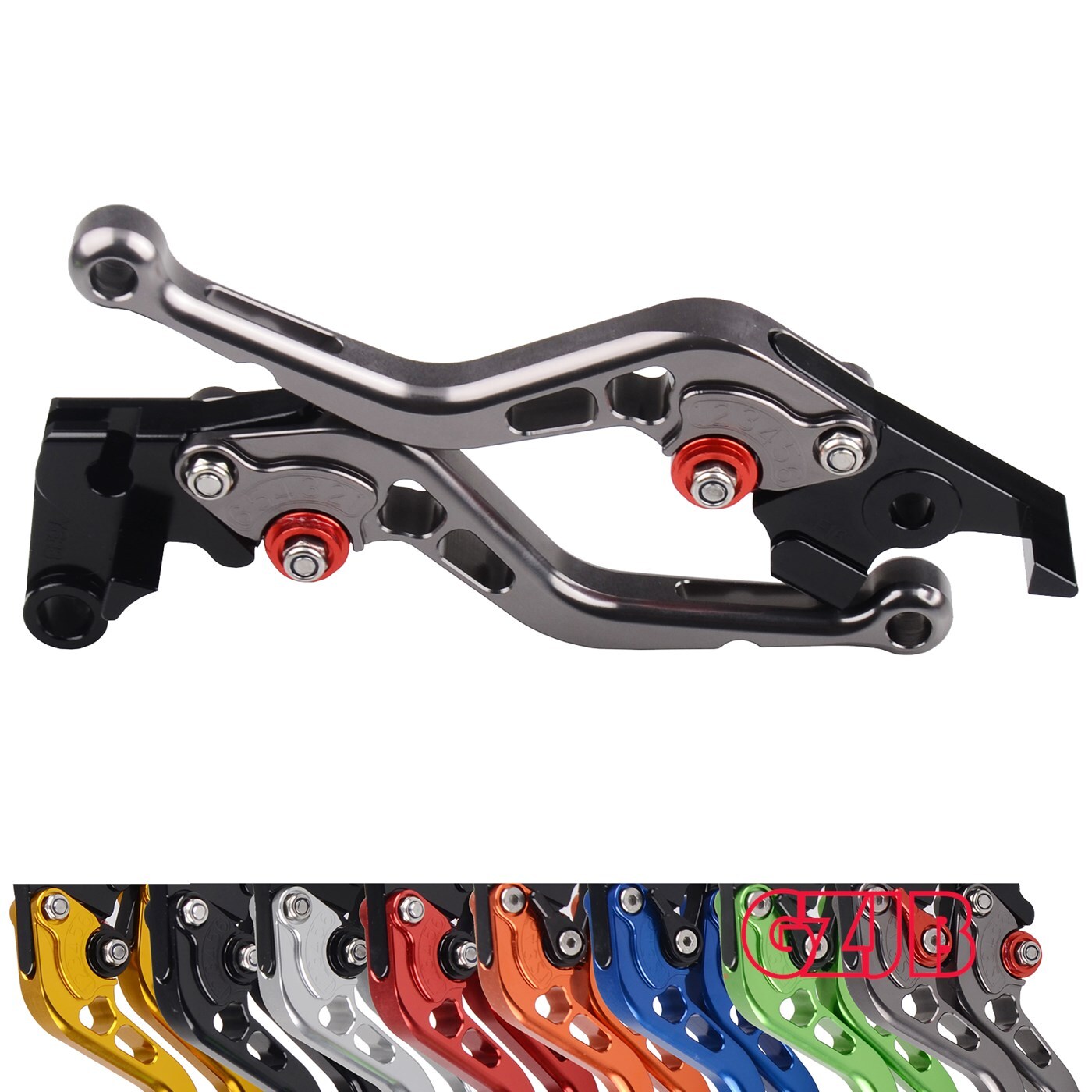 CNC brake clutch levers for Yamaha FZ16 2012-2014