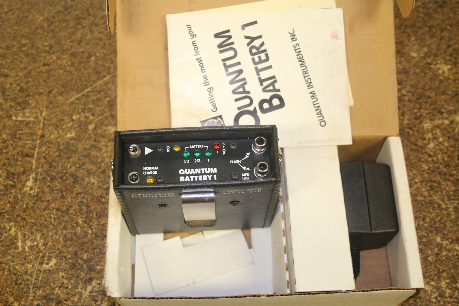 Quantum Turbo Battery, NOT TESTED, AS IS, See Pictures Parts Or Repair
