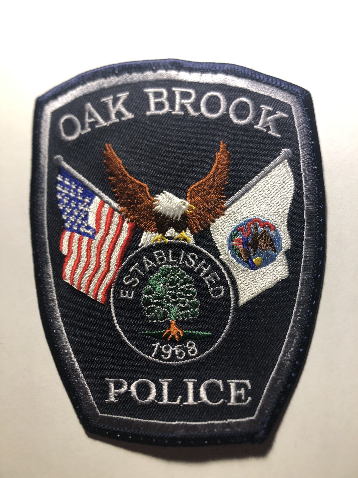 Oak Brook Illinois Police Patch