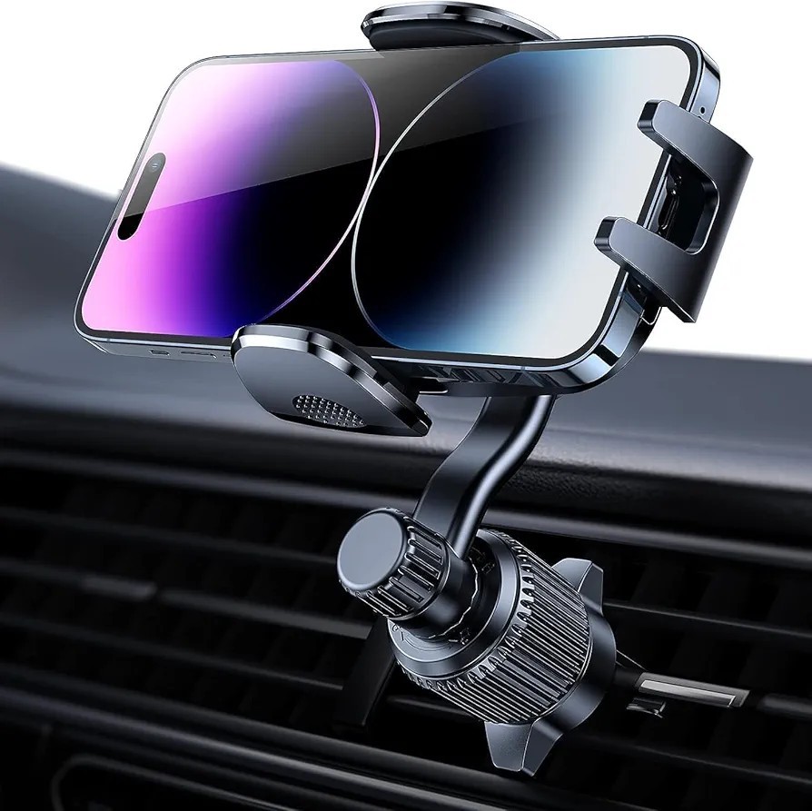Rorhxia Car Vent Phone Holder  Black  Fully Adjustable