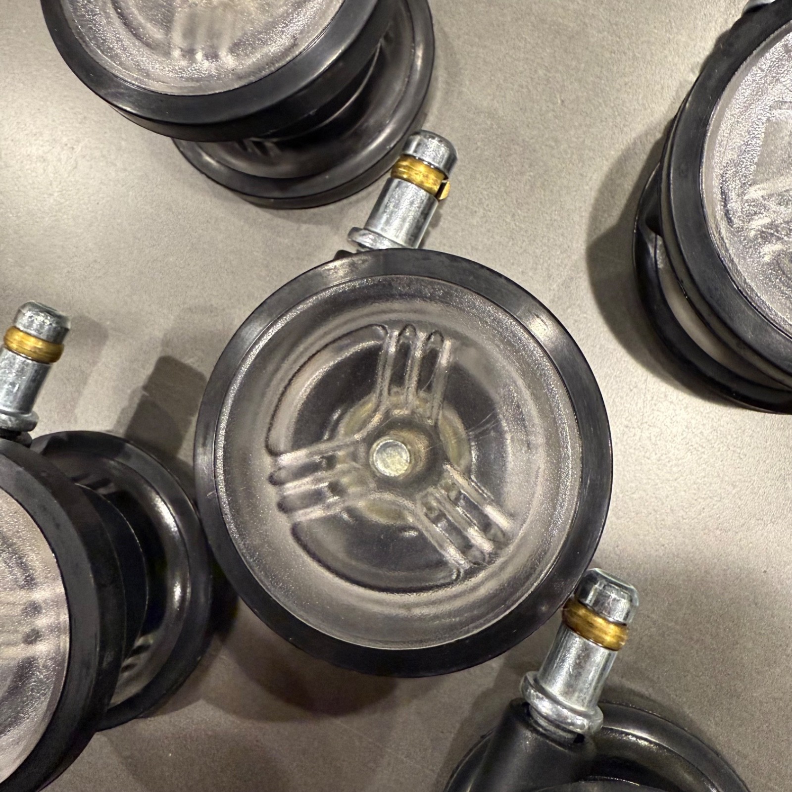 Herman Miller Authentic Translucent Casters (Set of 5)