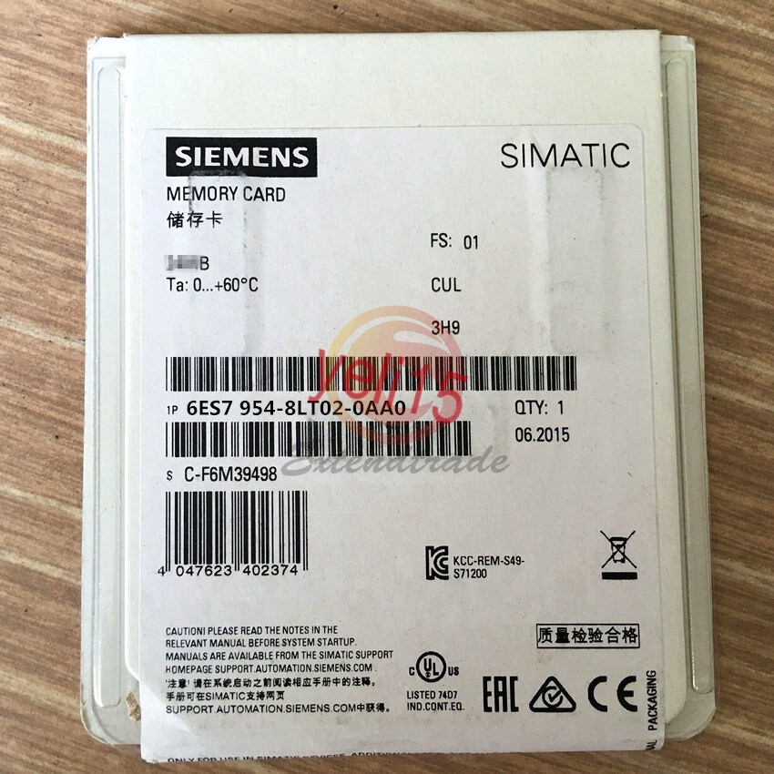 One Siemens 6ES7954-8LT02-0AA0 6ES7 954-8LT02-0AA0 Memory card 32GB New