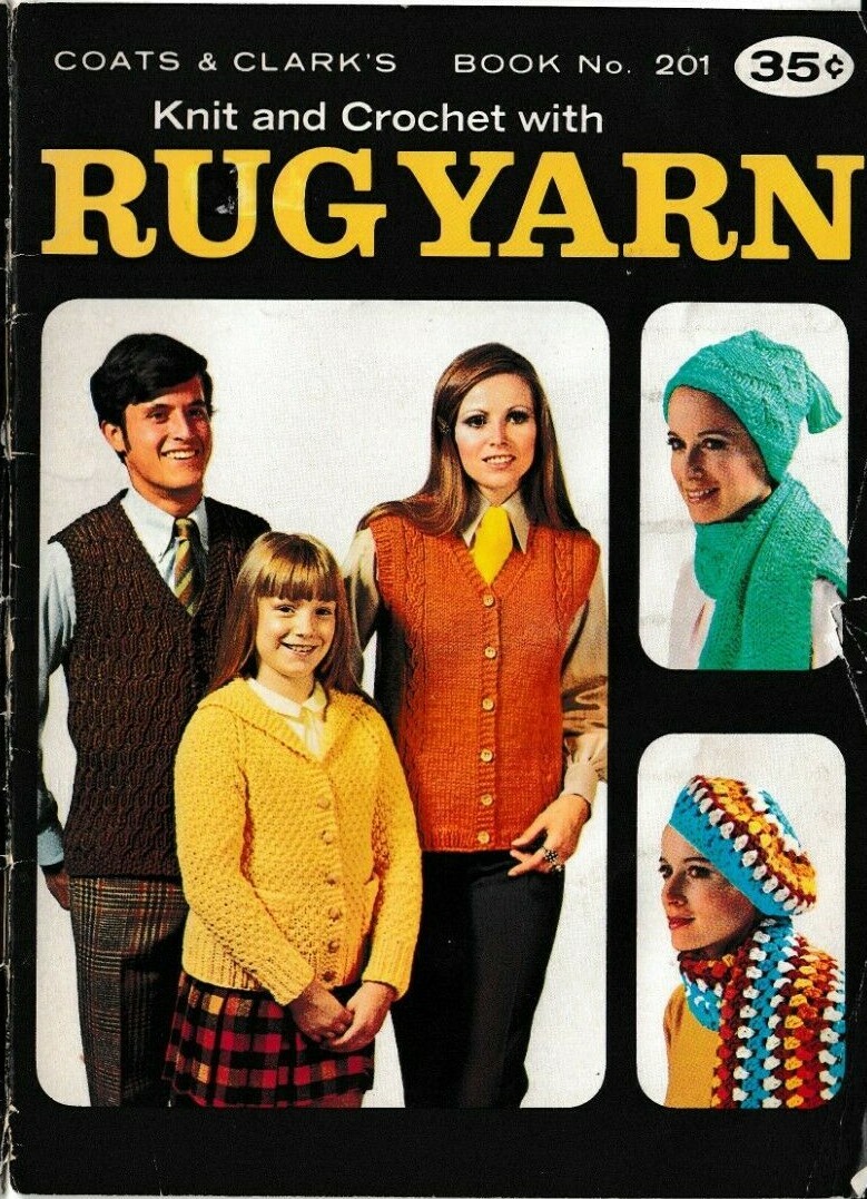 Knit and Crochet with Rug Yarn | Coats & Clark 201