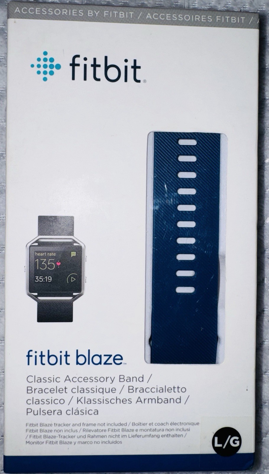 fitbit blaze. Classic Accessory Band Watch Band Size Large New In Box