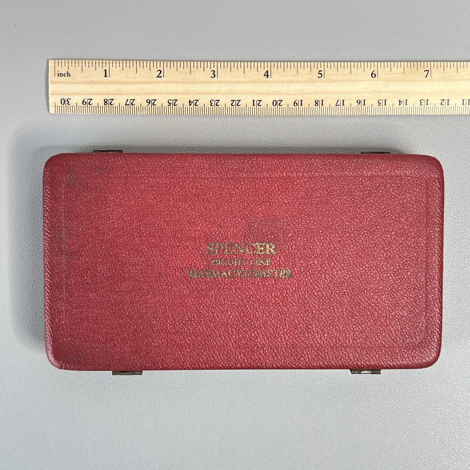 Vintage 1950s Spencer Bright-Line Haemacytometer Blood Cell Counter Buffalo USA