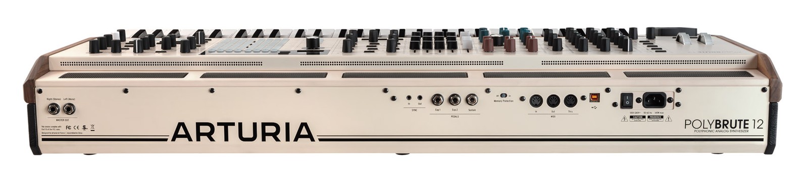 Arturia POLYBRUTE 12 V 61-Key Midi USB Keyboard Controller+On-Stage Dust Cover